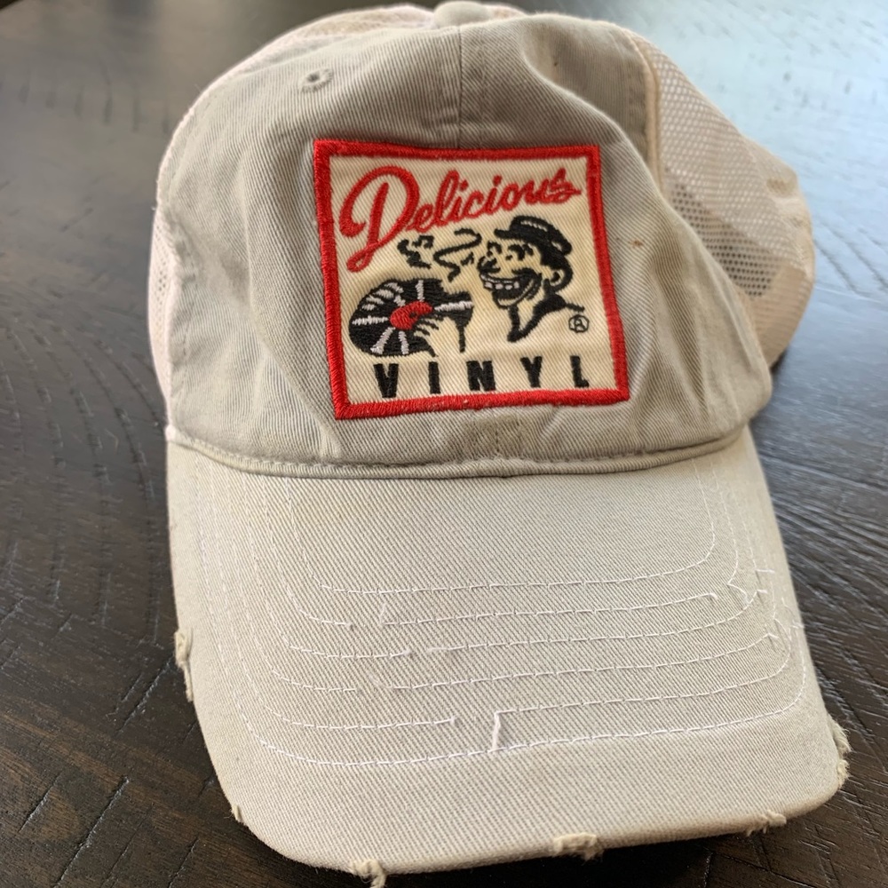 Delicious Vinyl Label Trucker Baseball Hat